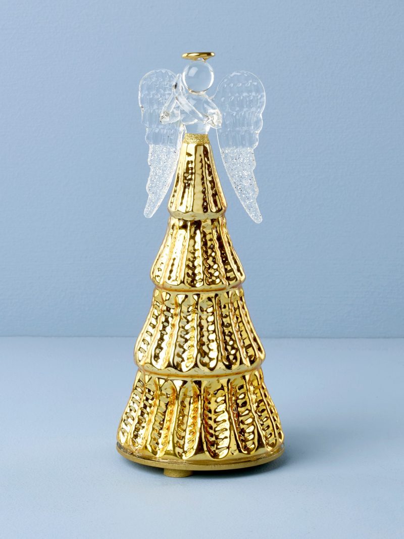 Radiant Light Lit Angel Figurine
